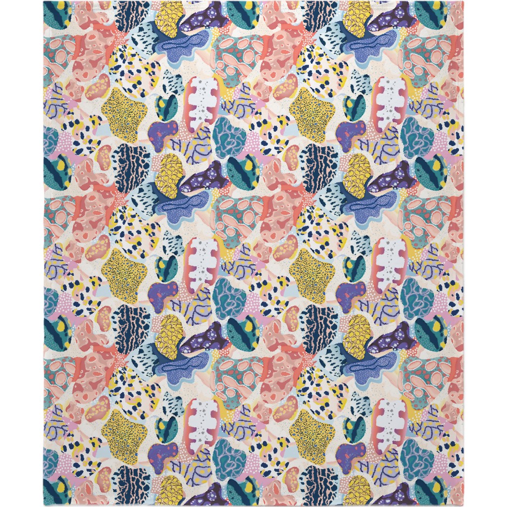 Sea Slug Animal Print - Multi Blanket, Fleece, 50x60, Multicolor