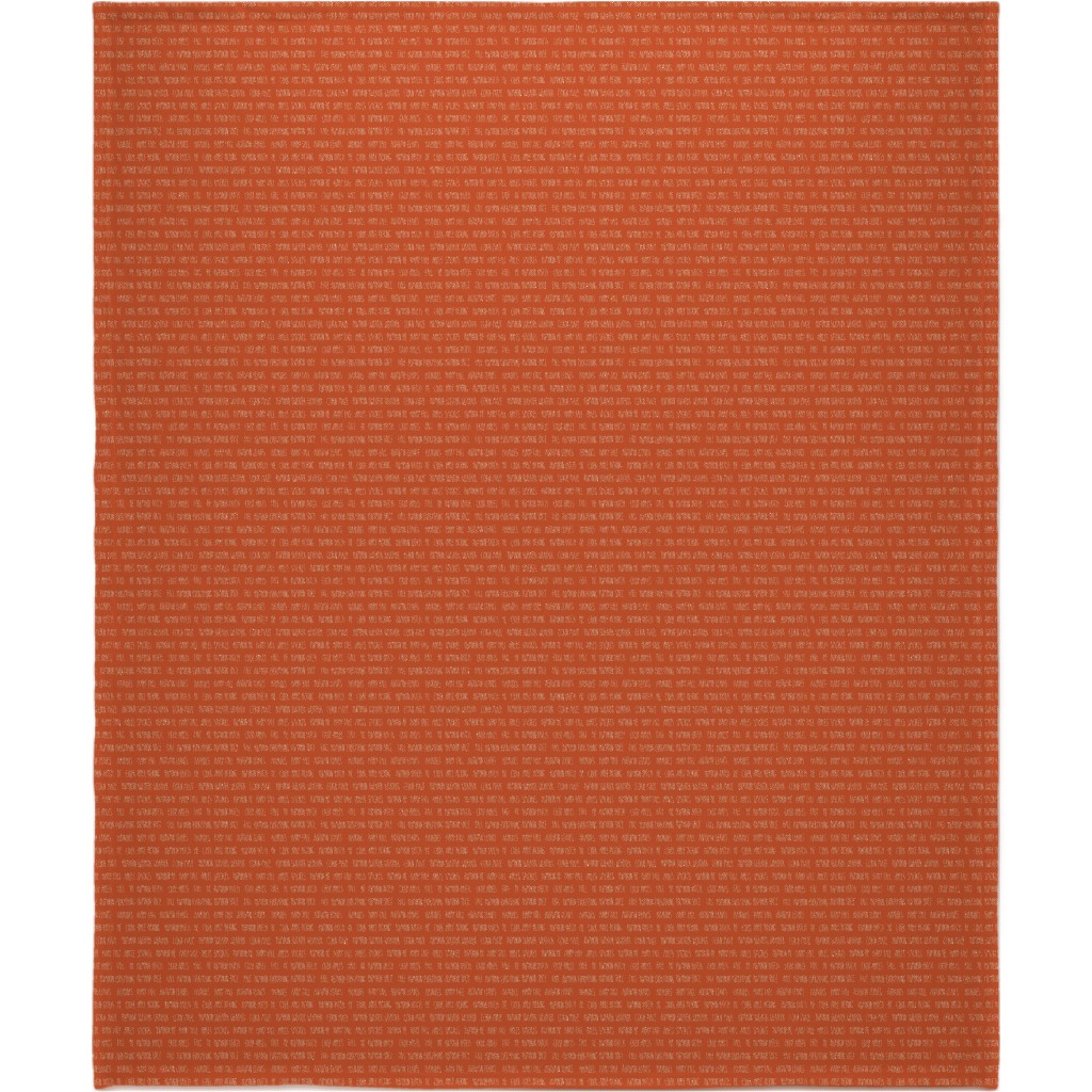 Fall Typography - Orange Blanket, Plush Fleece, 50x60, Orange