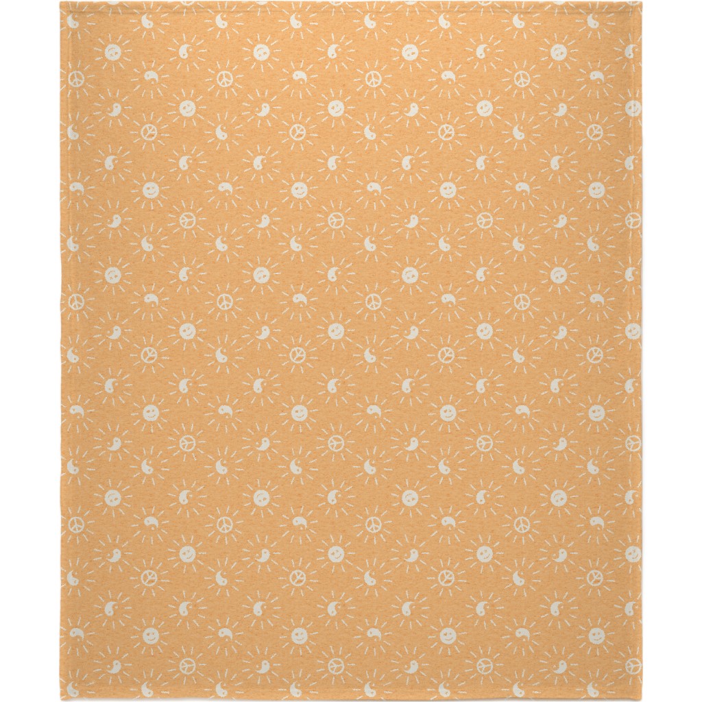 Cool Vibes Blanket, Plush Fleece, 50x60, Yellow