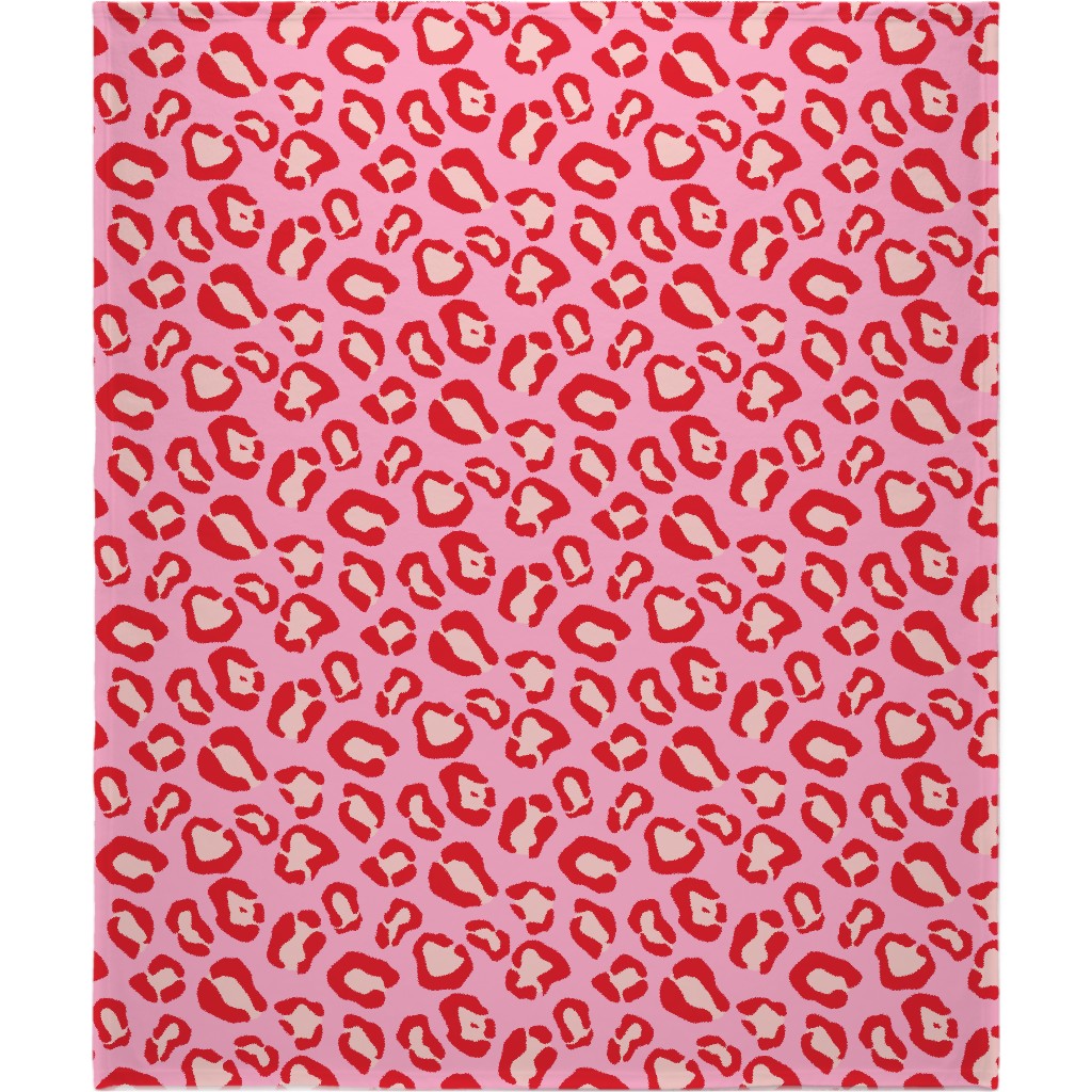 Pink And Red Blanket