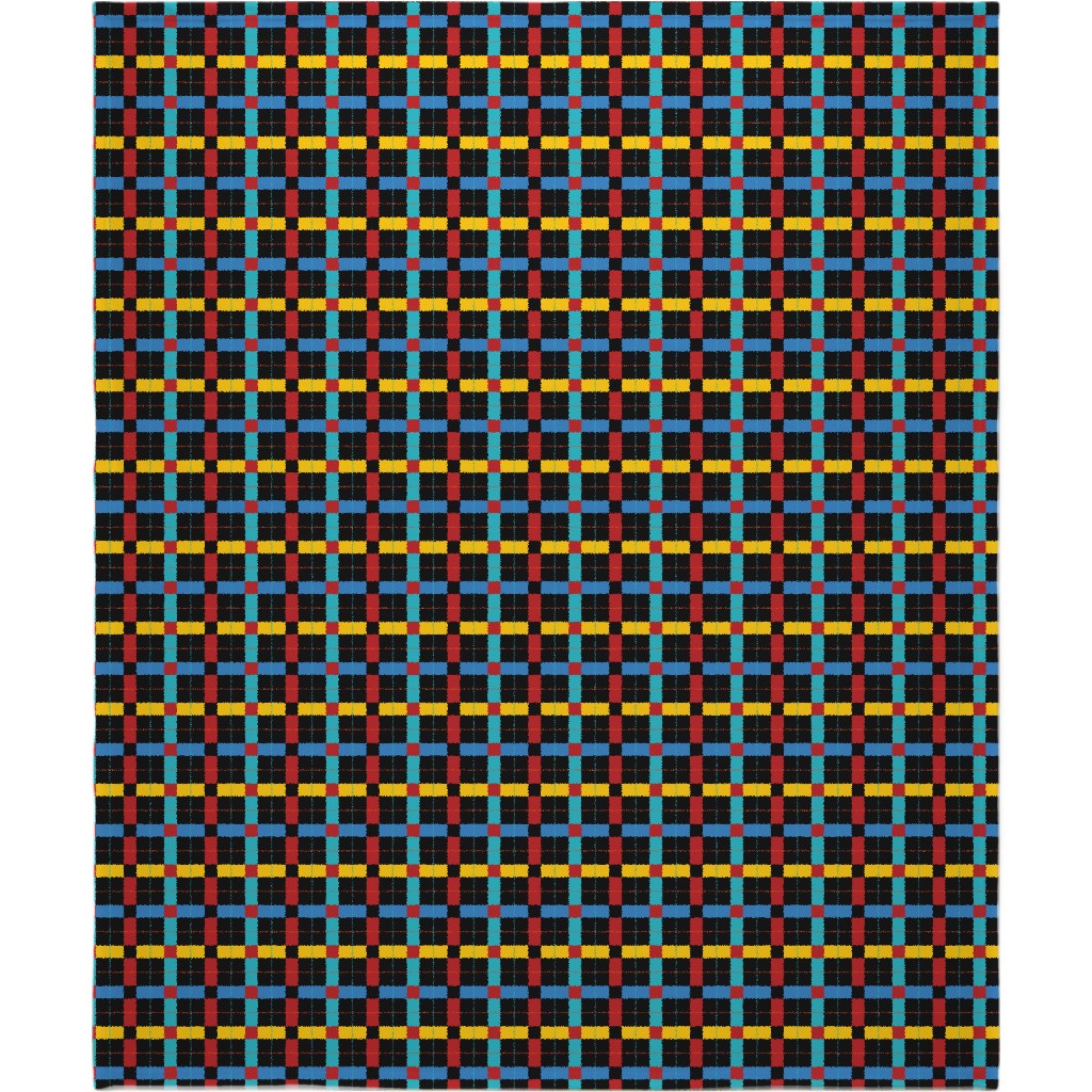 Pnw Pike Plaid - Multi Blanket, Plush Fleece, 50x60, Multicolor