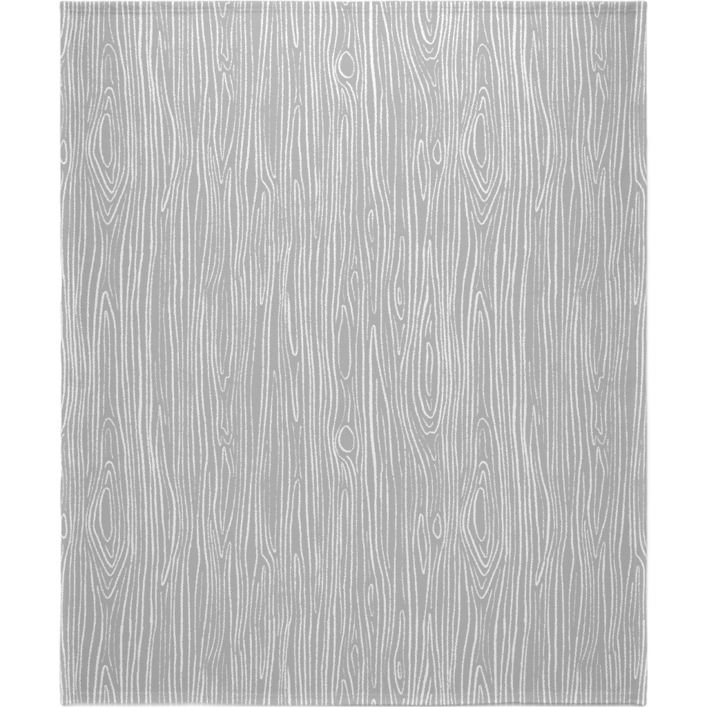 Jackson - Grey Blanket, Plush Fleece, 50x60, Gray
