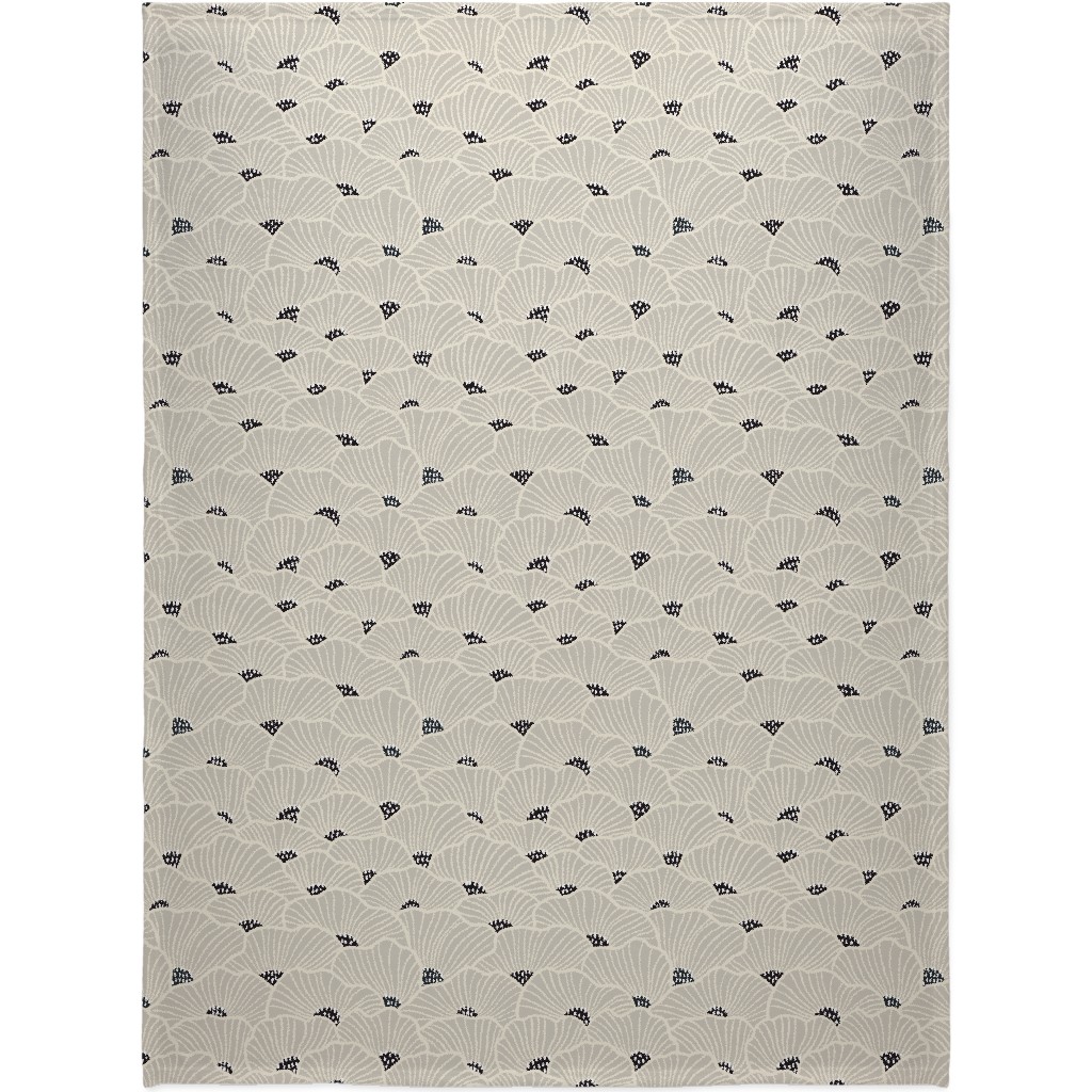 San Diego - Neutral Blanket, Fleece, 60x80, Beige, Pearl