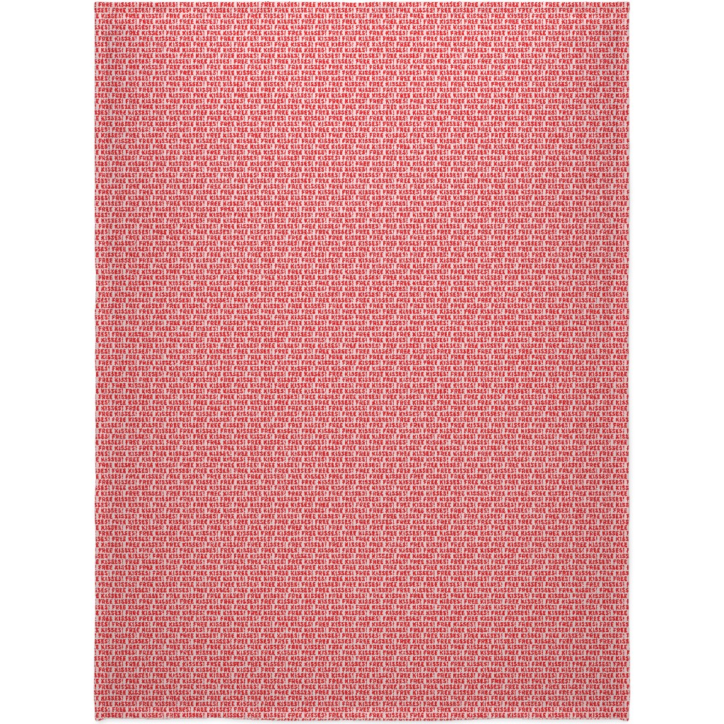 Pink And Red Blanket