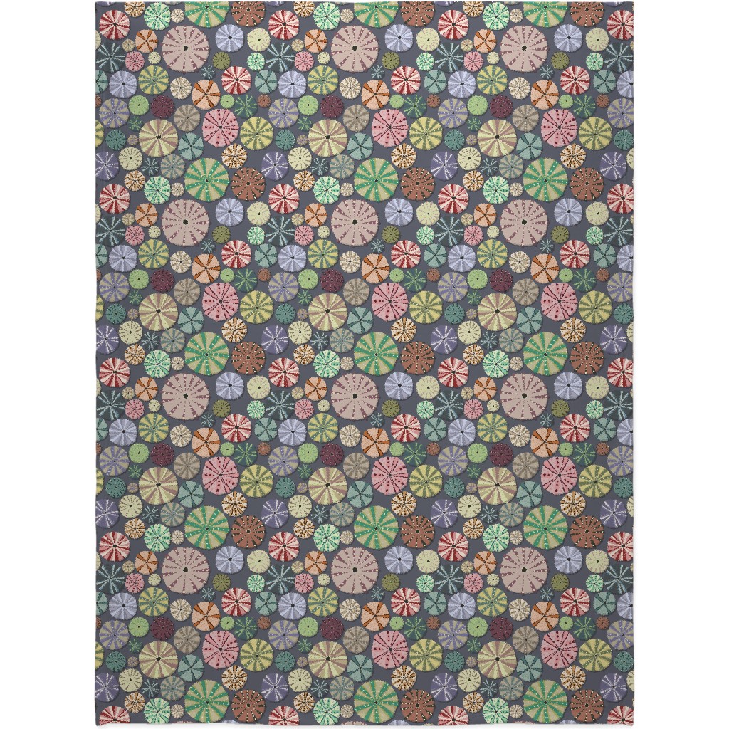 Sea Urchins - Multi Blanket, Fleece, 60x80, Multicolor