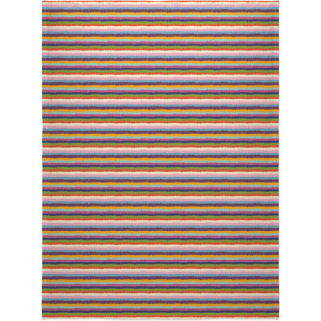Piata Fiesta Party Blanket, Fleece, 60x80, Multicolor