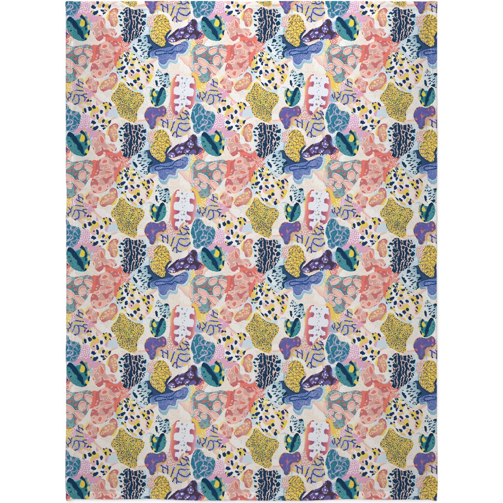 Sea Slug Animal Print - Multi Blanket, Fleece, 60x80, Multicolor