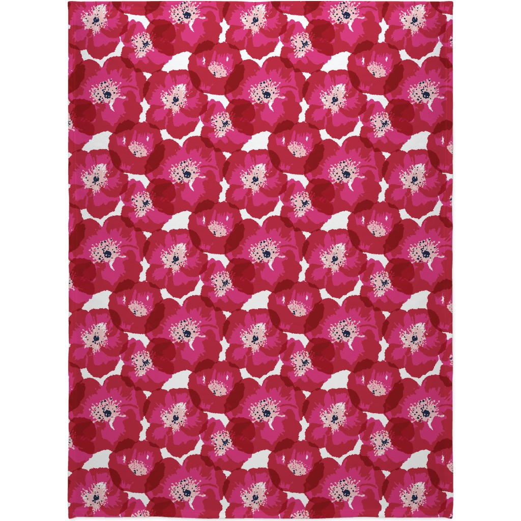 Pink And Red Blanket