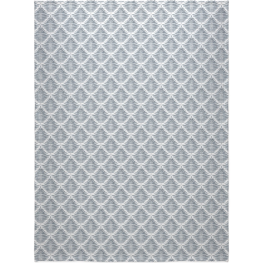 Largo - Gray Blanket, Plush Fleece, 60x80, Gray