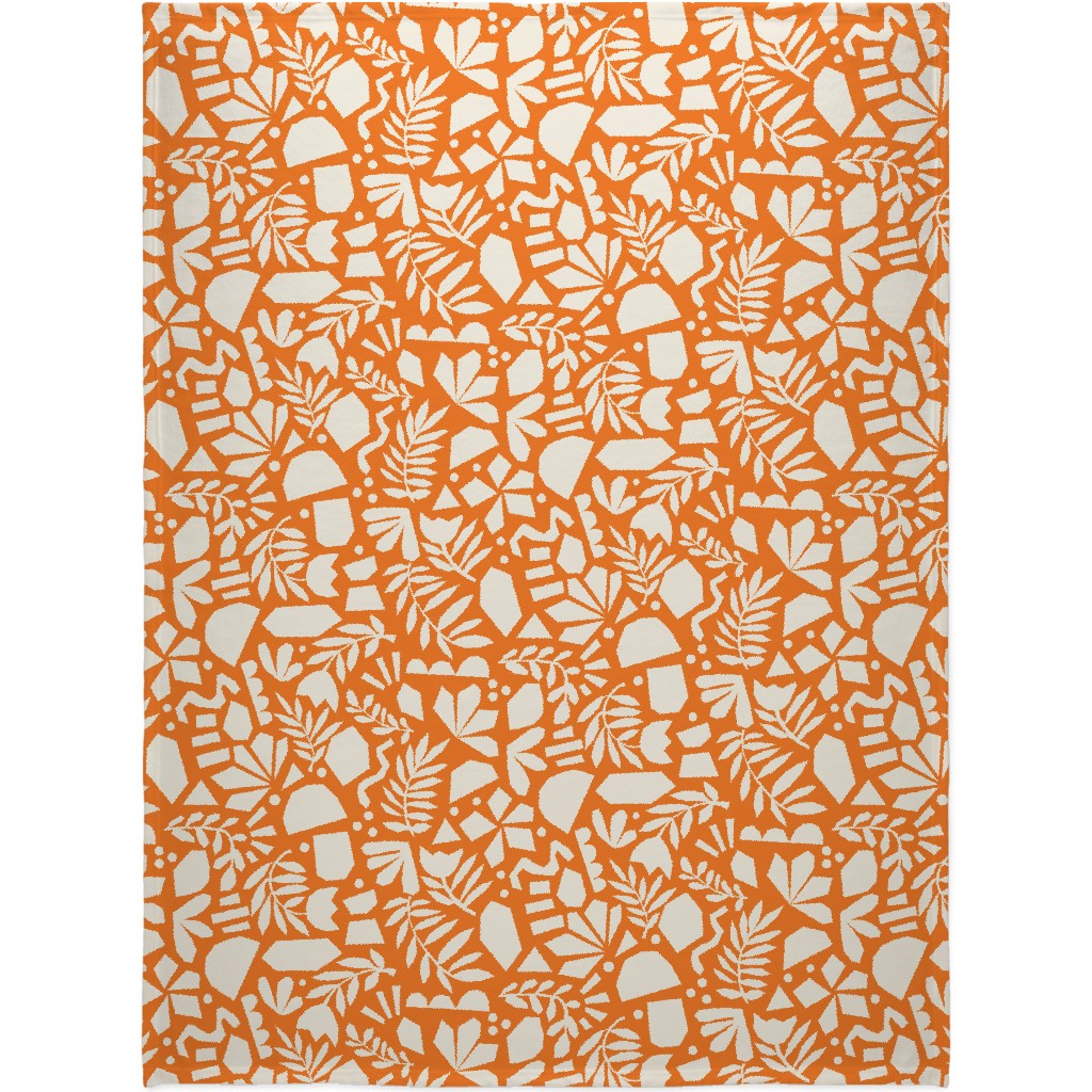 Orange Throw Blankets