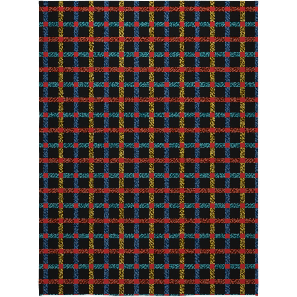 Pnw Rainier Plaid Blanket, Plush Fleece, 60x80, Multicolor