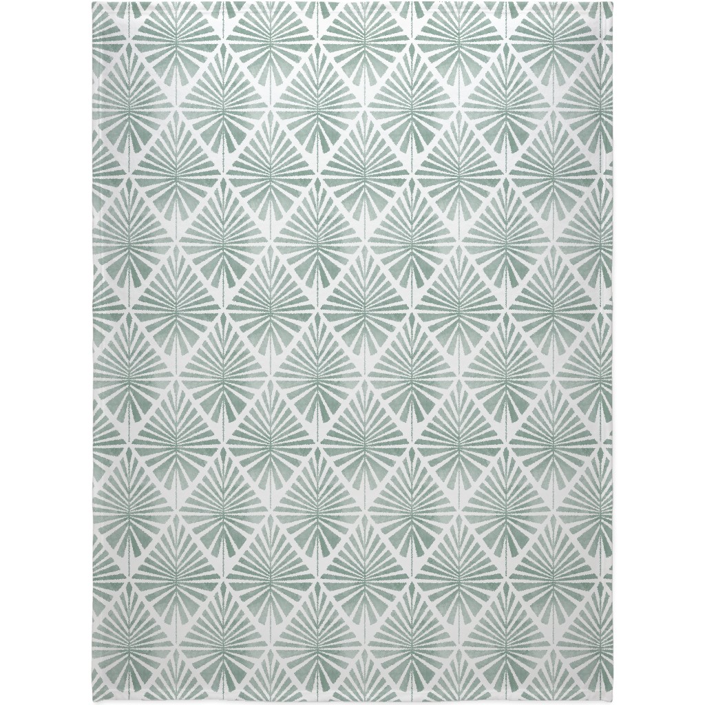 Laguna - Green Blanket, Sherpa, 60x80, Green