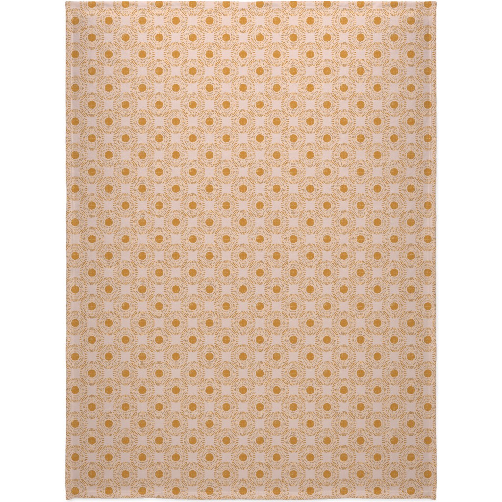 Pink And Orange Blanket