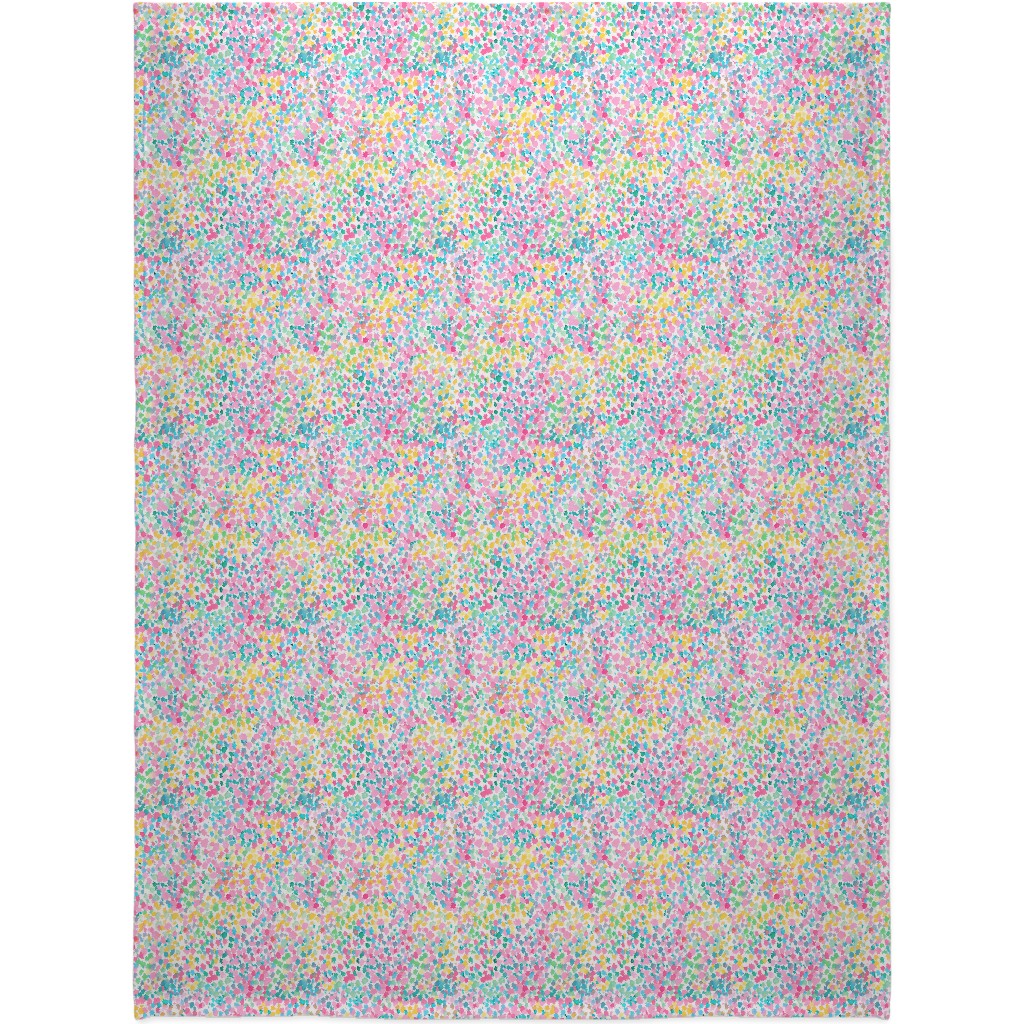 Lighthearted Summer Blanket, Sherpa, 60x80, Multicolor