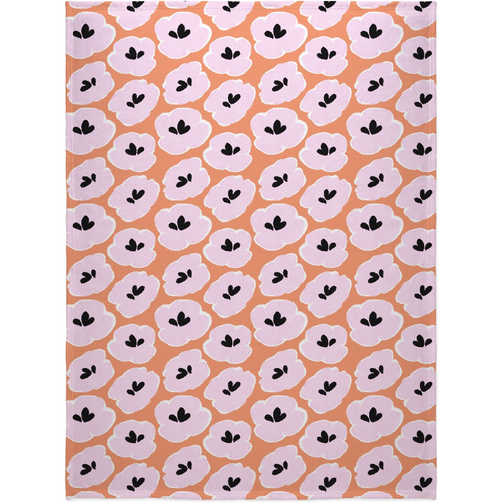 Pink And Orange Blanket