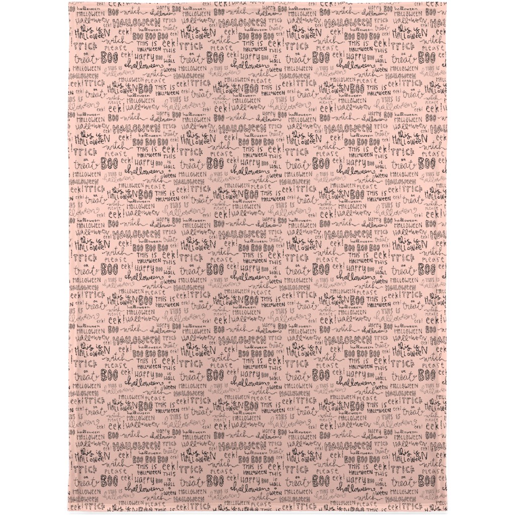 Fleece Halloween Blankets