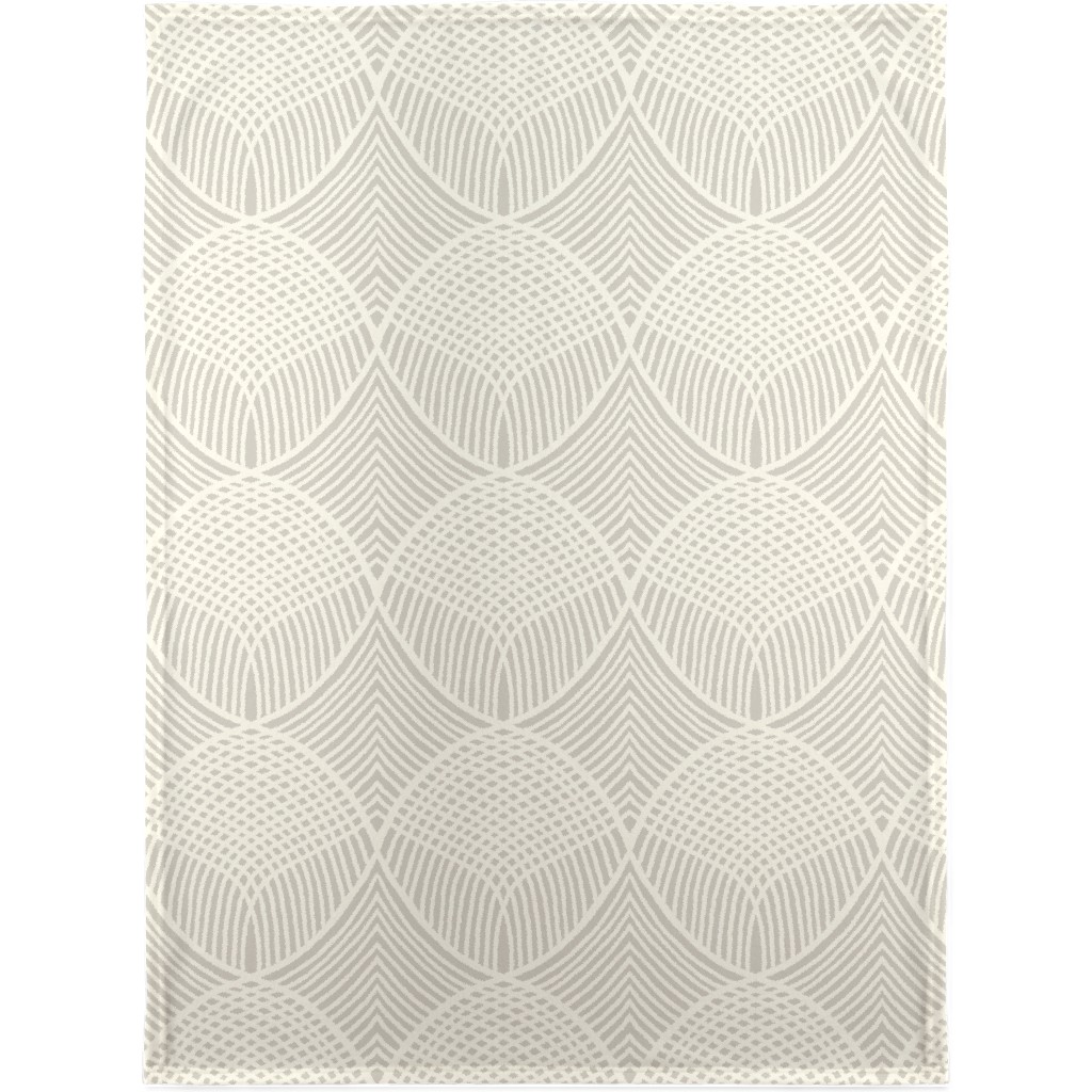 Richmond - Light Blanket, Fleece, 30x40, Beige, Pearl