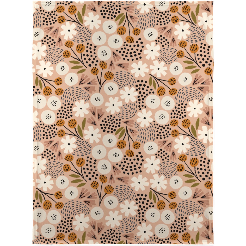 Phyllis - Pink Blanket, Fleece, 30x40, Pink, Bright Pink