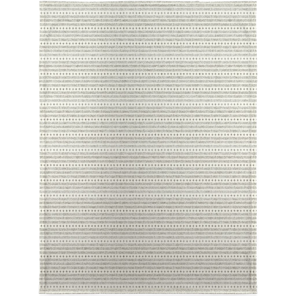 Modern Farmhouse Dash - Light Blanket, Fleece, 30x40, Beige, Pearl