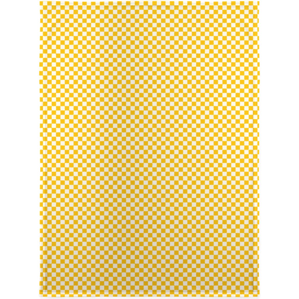 Yellow Plush Blanket