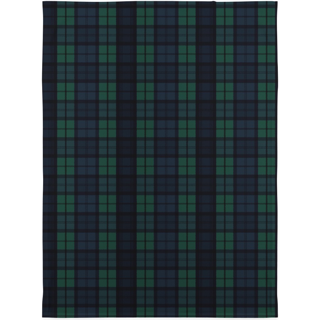 Green Plaid Blanket