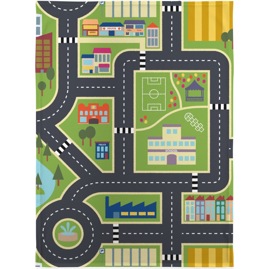 Town & Country - Green Blanket, Sherpa, 30x40, Green, Classic Green