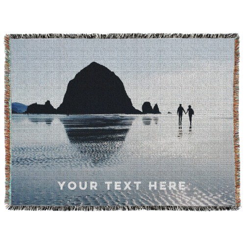 Photo Gallery Landscape Woven Photo Blanket, 60x80, Multicolor