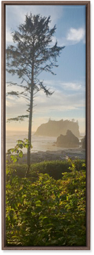 Photo Gallery Pano Portrait Wall Art, Walnut, Single piece, Canvas, 12x36, Multicolor, multi