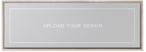 Upload Your Own Design Landscape Wall Art, Rustic, Single piece, Canvas, 12x36, Multicolor