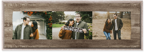 Countryside Pano Wall Art, Rustic, Single piece, Canvas, 12x36, Brown, wood