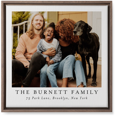 Gallery of One Landscape Wall Art, Walnut, Single piece, Canvas, 16x16, Multicolor, multi