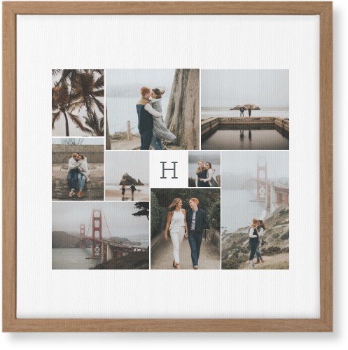 Nine Lives Wall Art, Natural, Single piece, Canvas, 16x16, Multicolor, multi