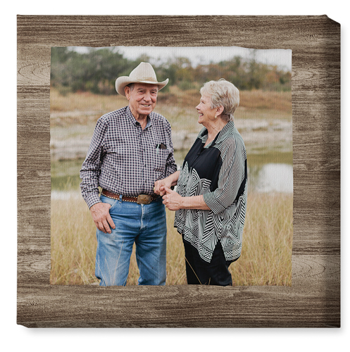 Countryside Portrait Wall Art, No Frame, Single piece, Canvas, 16x16, Brown