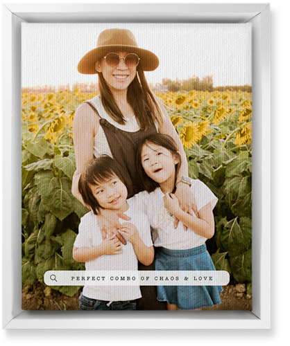 Family Banner Wall Art, White, Single piece, Canvas, 8x10, White, white
