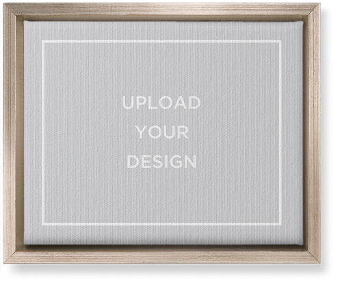 Upload Your Own Design Landscape Wall Art, Metallic, Single piece, Canvas, 8x10, Multicolor