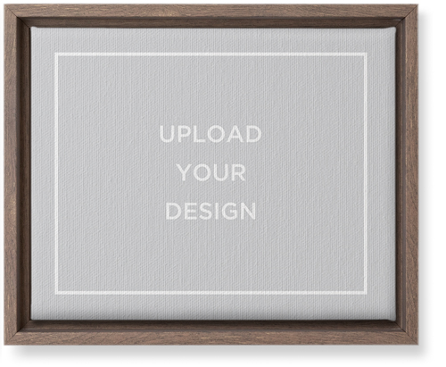 Upload Your Own Design Landscape Wall Art, Walnut, Single piece, Canvas, 8x10, Multicolor