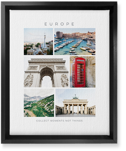 Best of Six Wall Art, Black, Single piece, Canvas, 8x10, Multicolor, multi