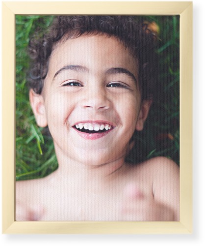 Photo Gallery Portrait Wall Art, Gold, Single piece, Canvas, 8x10, Multicolor