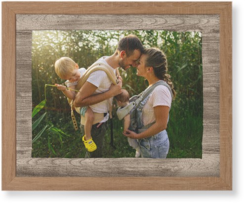 Countryside Wall Art, Natural, Single piece, Canvas, 8x10, Brown, wood