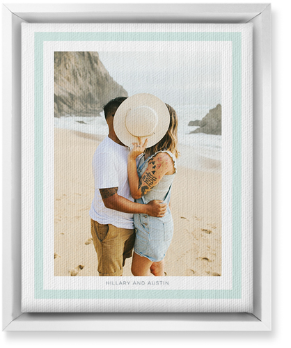 Freeze Frame Wall Art, White, Single piece, Canvas, 8x10, Green, mint