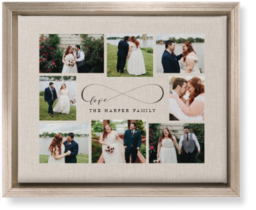 Sweet Moments Wall Art, Metallic, Single piece, Canvas, 8x10, Beige