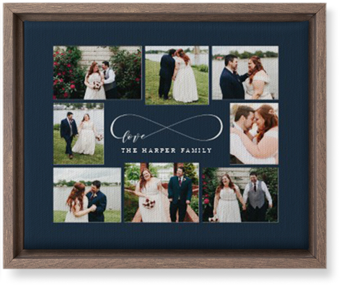 Sweet Moments Wall Art, Walnut, Single piece, Canvas, 8x10, Black, silhouette