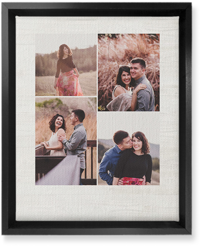 Four Winds Wall Art, Black, Single piece, Canvas, 8x10, Beige