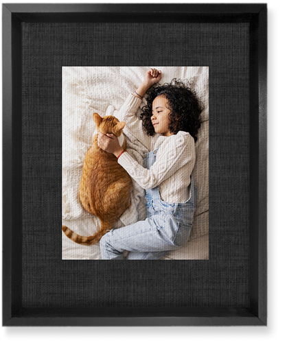 Full Frame One Wall Art, Black, Single piece, Canvas, 8x10, Black, black