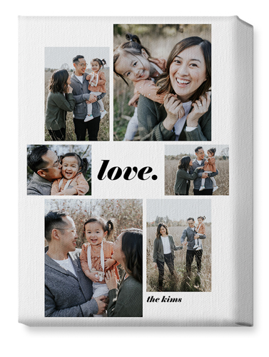 Gallery Around Text Portrait Wall Art, No Frame, Single piece, Canvas, 10x14, Multicolor
