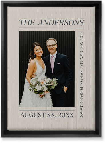 Editorial Snapshot Wall Art, Black, Single piece, Canvas, 10x14, Beige, elderflower