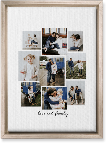 Cloud Nine Wall Art, Metallic, Single piece, Canvas, 10x14, Multicolor, multi