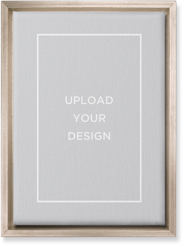 Upload Your Own Design Wall Art, Metallic, Single piece, Canvas, 10x14, Multicolor