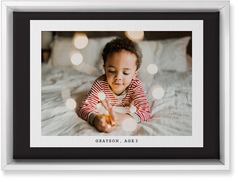Gray And White Canvas Wall Art