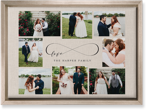 Sweet Moments Wall Art, Metallic, Single piece, Canvas, 10x14, Beige, antique white